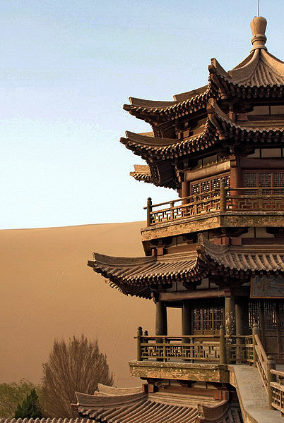 The Oasis In The Gobi Desert - The Biggest Tourist Center In The North ...