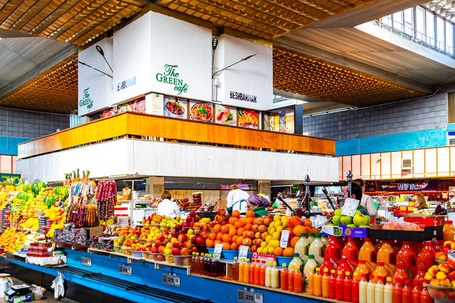 Green Bazaar, Almaty