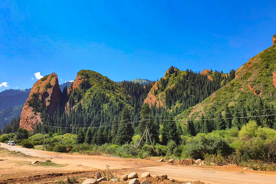 Jeti Oguz Rocks, Kyrgyzstan Jeti Oguz Rocks, Kyrgyzstan
