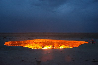地獄の門、トルクメニスタン