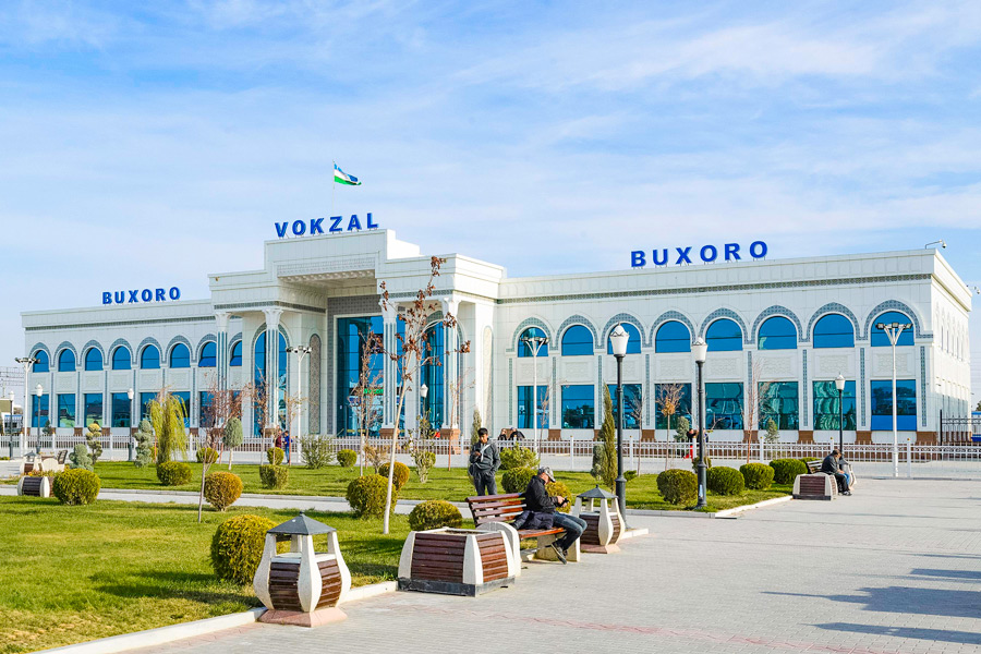 Bukhara railway station Bukhara railway station