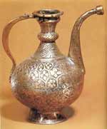Chaydish. Cooper dish for water.  Szmsrkand.  The 19th century. 