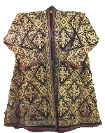 Man's robe Darham. Silk velvet, gold embroidery. 1898-1900.