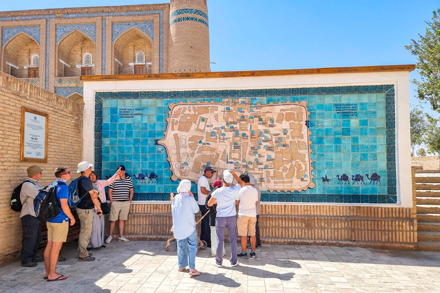 Muhammad Amin-khan Madrasah, Khiva Muhammad Amin-khan Madrasah, Khiva