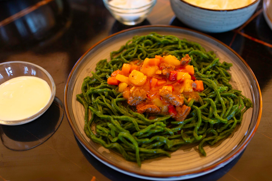 Shivit-oshi, Khorezm cuisine Shivit-oshi, Khorezm cuisine