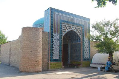 Damoi Shakhon burial vault, Kokand, Uzbekistan