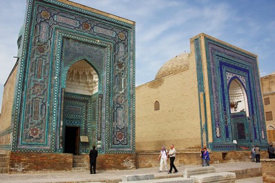 Complejo de Shahi-Zinda, Samarcanda, Uzbekistán
