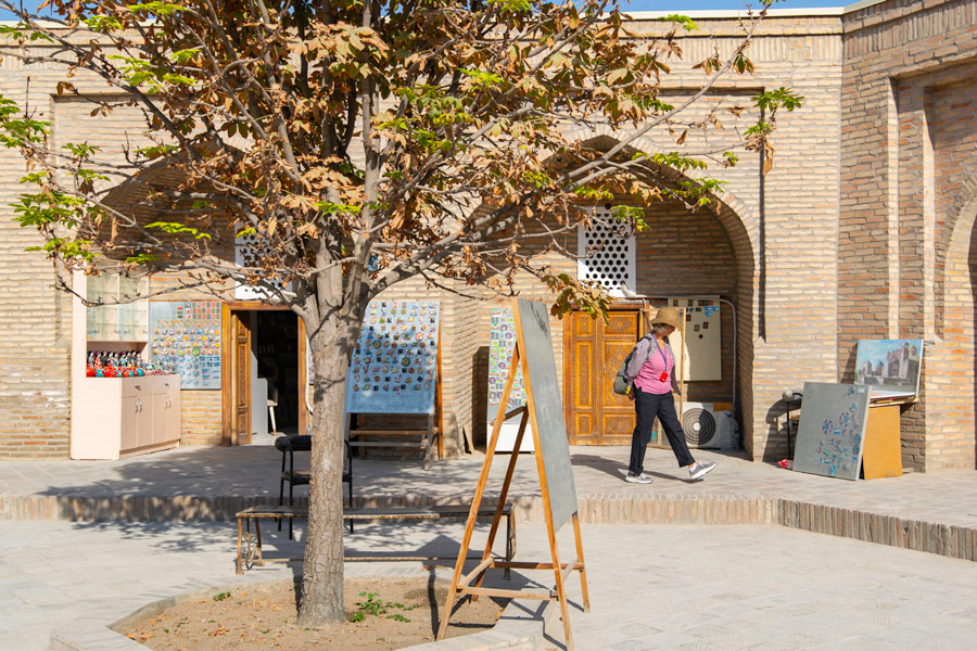 Courtyard, Hazrat Imam Complex, Tashkent Courtyard, Hazrat Imam Complex, Tashkent