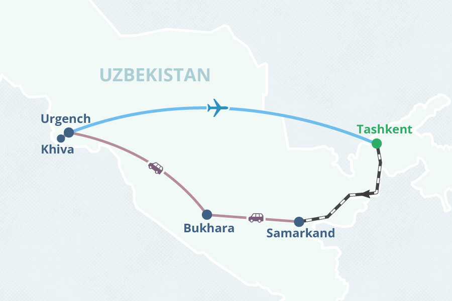 Uzbekistan Tour Khiva Bukhara Samarkand And Tashkent