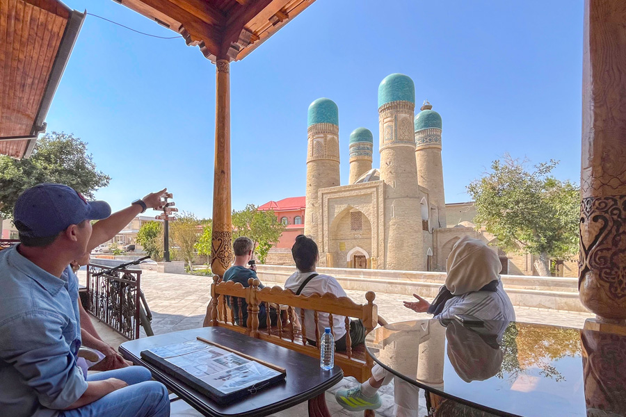 Chor-Minor Madrasah, Bukhara, Uzbekistan