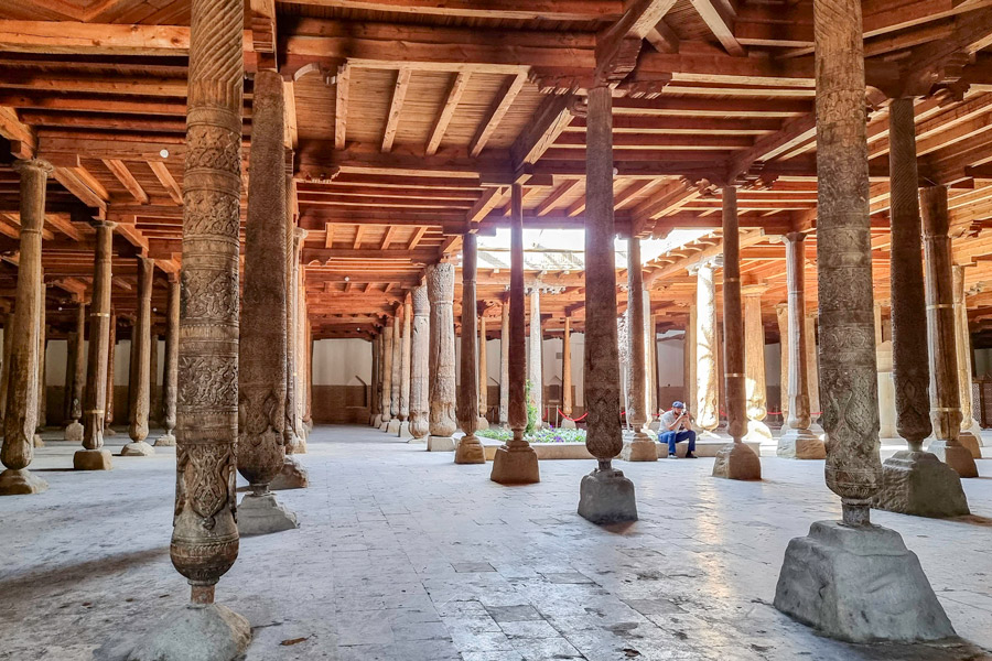 Juma Mosque, Khiva, Uzbekistan