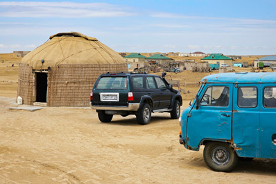 Darvaza Gas Crater Сamp, Turkmenistan