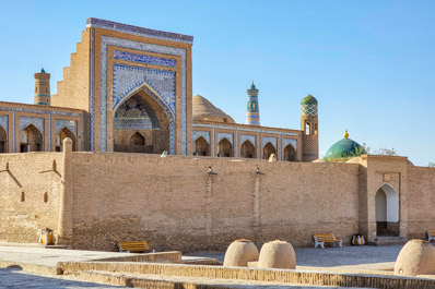 Muhammad Rahim-khan Madrasah, Khiva, Uzbekistan