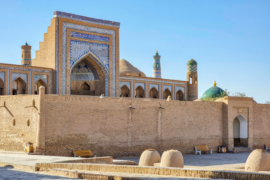 Muhammad Rahim-khan Madrasah, Khiva, Uzbekistan