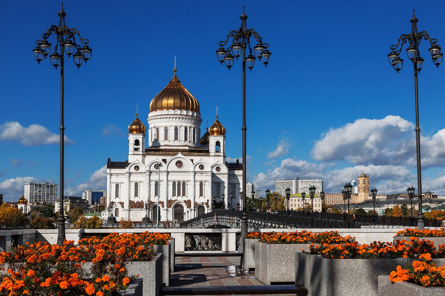 La Cathédrale du Sauveur Christ, Moscou