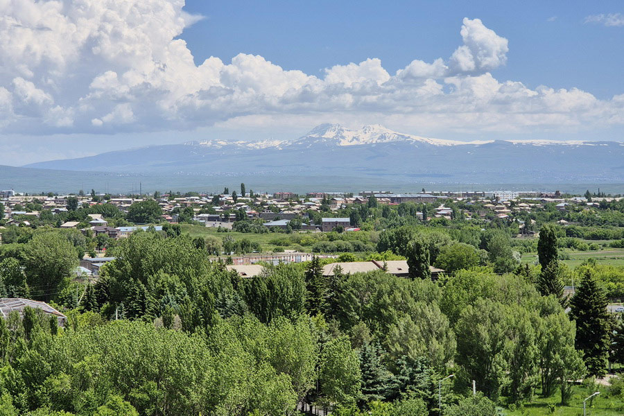 View from the Black Fortress, Gyumri