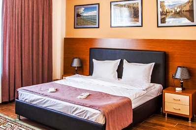 Single room, Plaza Viktoria Hotel