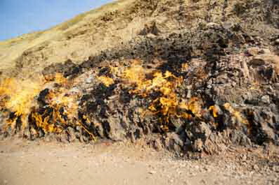 Yanar Dag Flames, Azerbaijan Travel