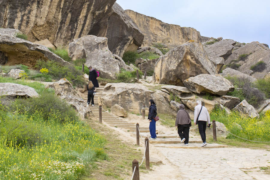 Gobustan Rock Drawings near Baku Gobustan Rock Drawings near Baku