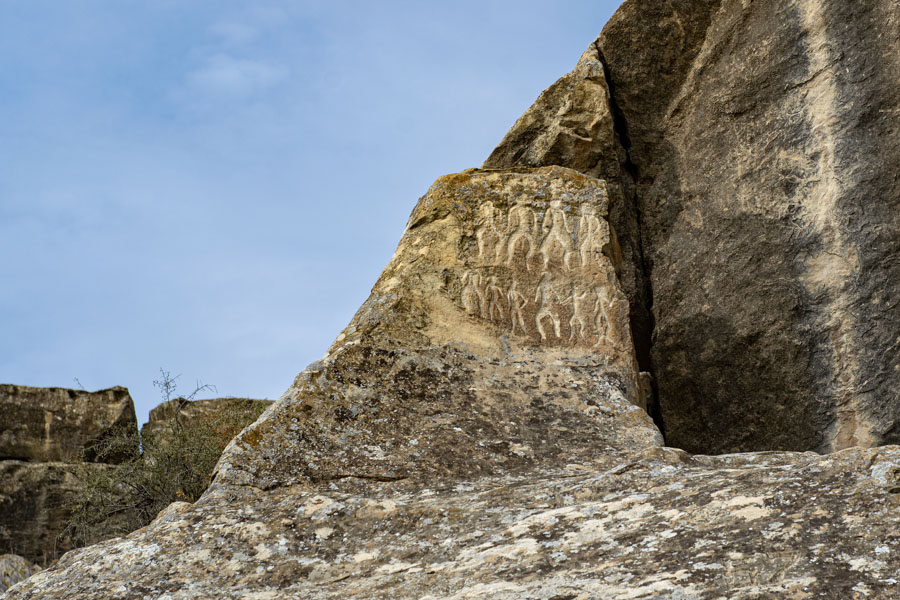 Gobustan Rock Drawings near Baku Gobustan Rock Drawings near Baku