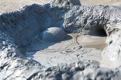 Volcanes de lodo de Gobustán, cerca de Bakú