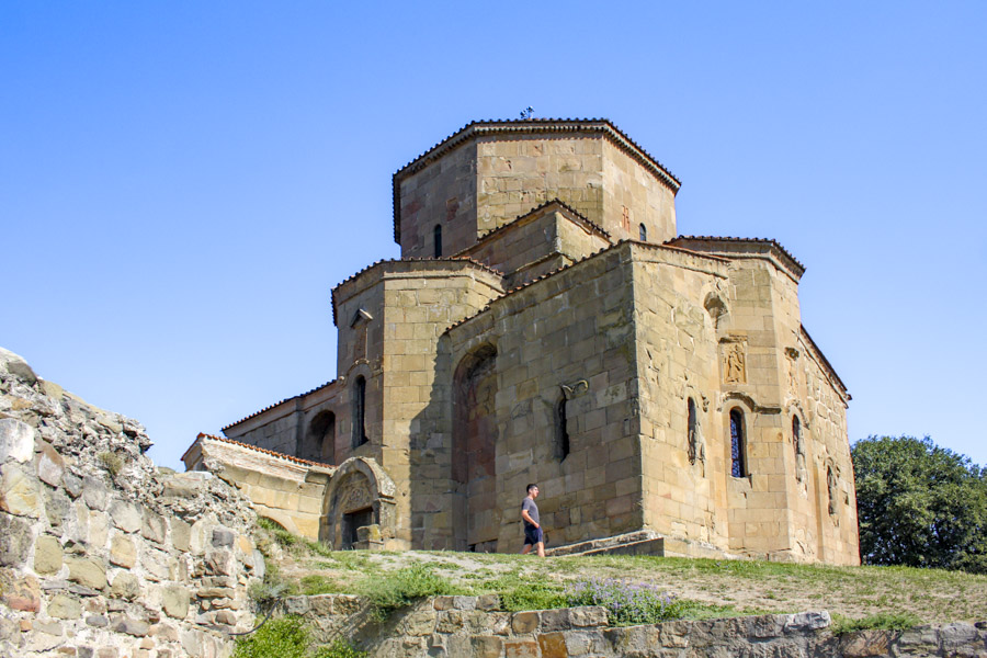 Monastero di Jvari, Georgia Monastero di Jvari vicino a Mtskheta, Georgia