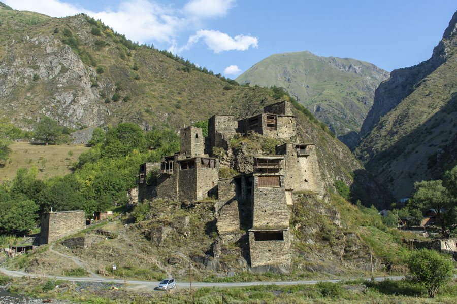 Insediamenti in Khevsureti Insediamenti in Khevsureti