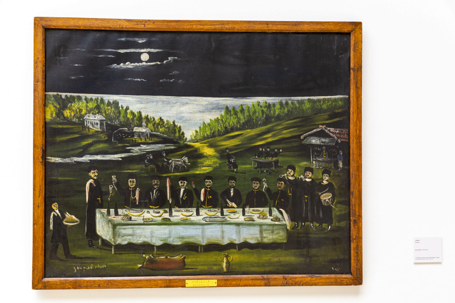 Krtsanisi di Niko Pirosmani, Museo d'Arte della Georgia a Tbilisi Krtsanisi di Niko Pirosmani, Museo d'Arte della Georgia a Tbilisi