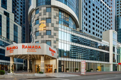 Вход, Гостиница Ramada Plaza by Wyndham