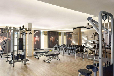 Fitness center, Ramada Plaza by Wyndham Hotel