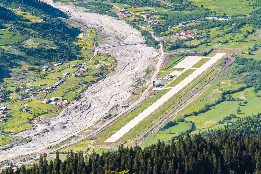 Queen Tamar Airport, Mestia Airport, Georgia