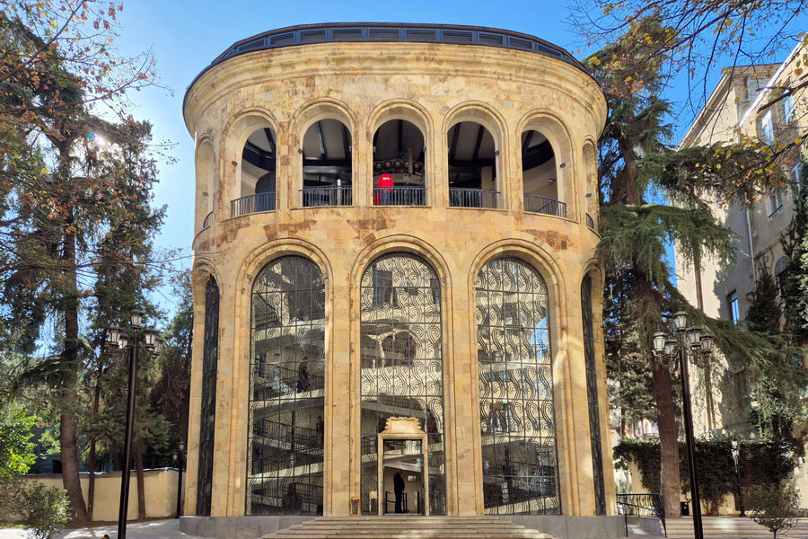 Cableway on Rustaveli Avenue, Tbilisi