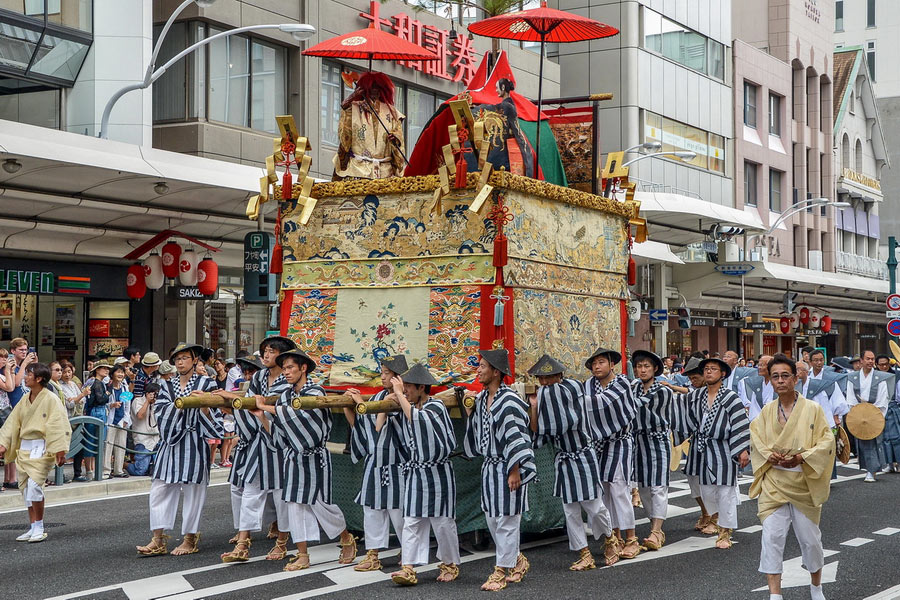 Gion Matsuri in Kyoto, Japan