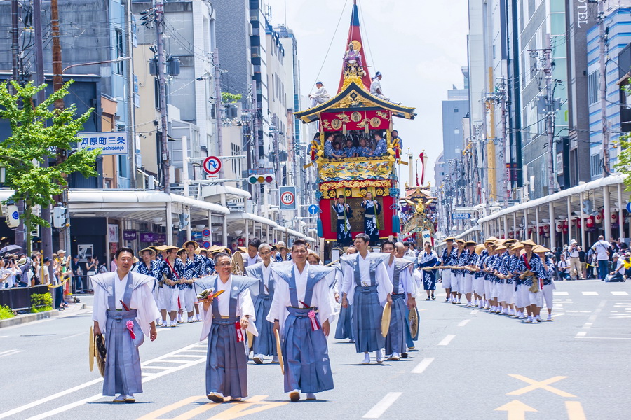 Gion Matsuri in Kyoto, Japan