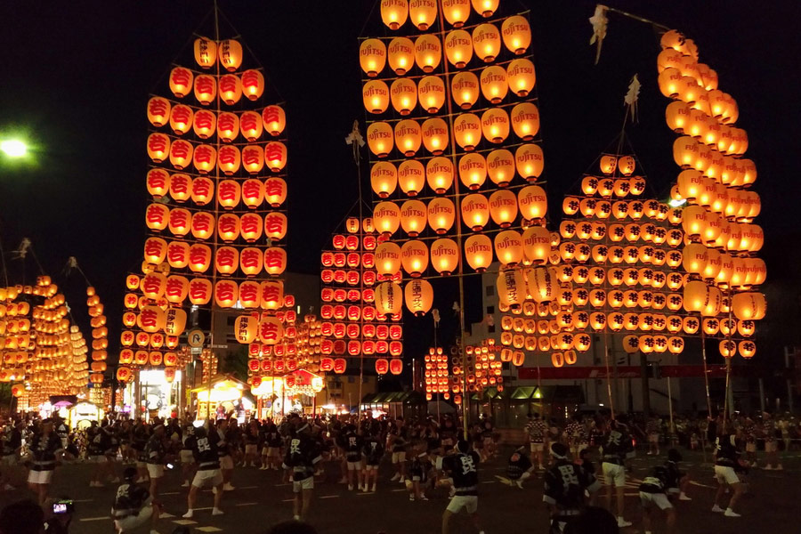 Kantō Matsuri Festival in Akita, Japan Festivals 2024-2025