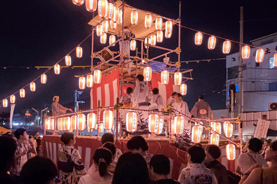 Shimokitazawa Neighborhood, Japan, Obon Matsuri