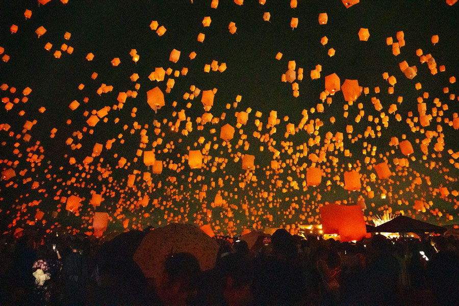 Launching of Paper Lanterns during Tanabata Matsuri Festival in Kyoto, Japan Festivals 2024-2025