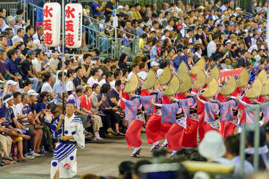 Awa-odori Festival - Japanese Festivals, Tokushima Prefecture, Japan