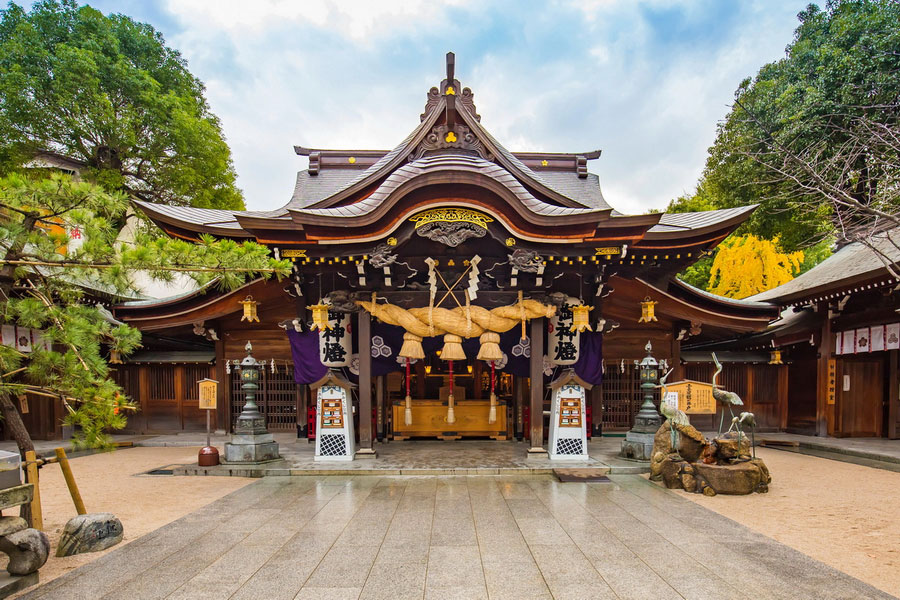 Kushida Shrine, Landmarks and Attractions in Fukuoka