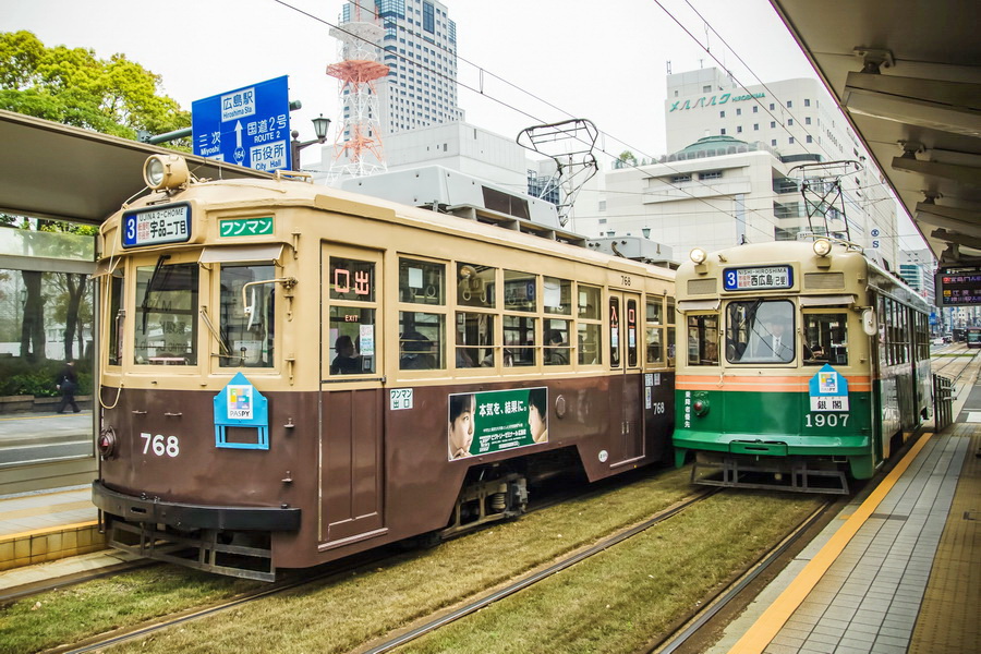 Trams, Hiroshima