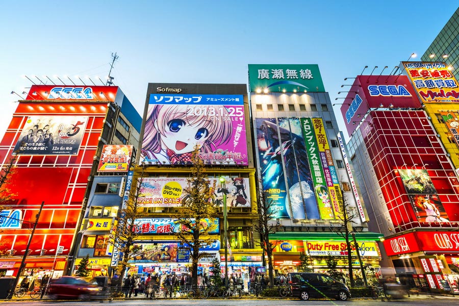 Anime and Manga Locations in Japan