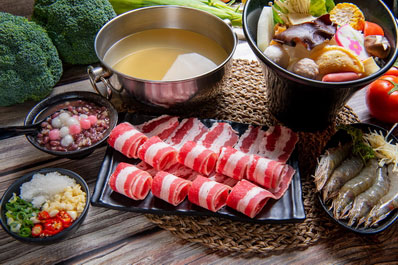 Shabu-Shabu, Comida en Japón