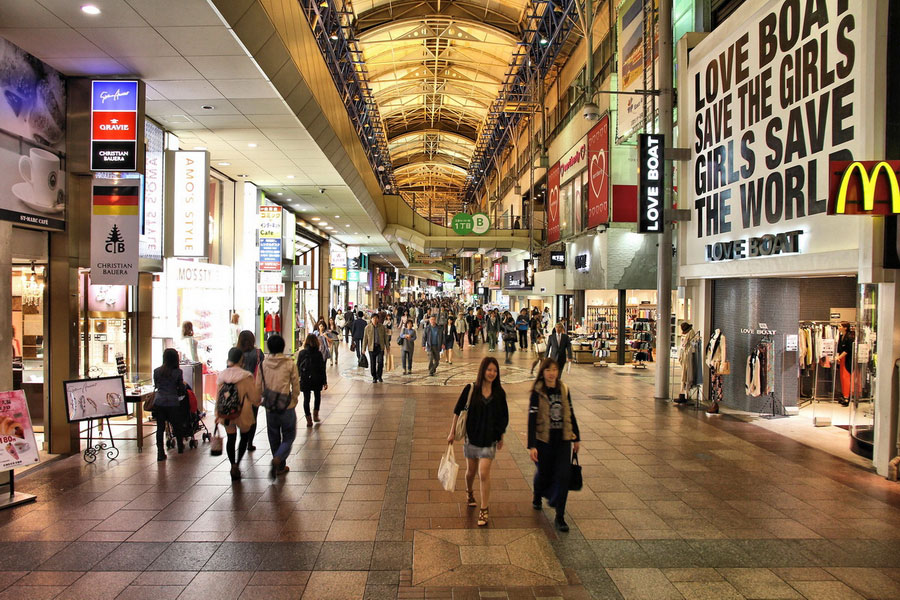 Shopping in Kobe