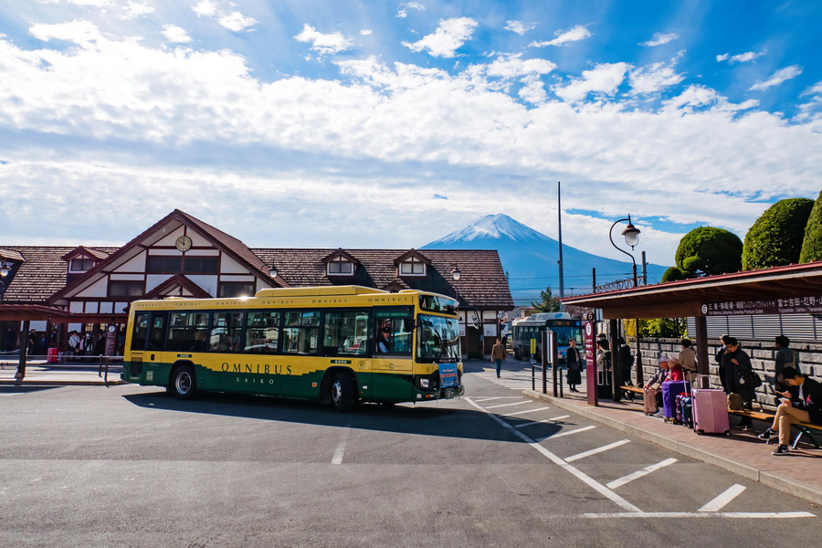 Kawaguchiko Station, How to Get to Mount Fuji