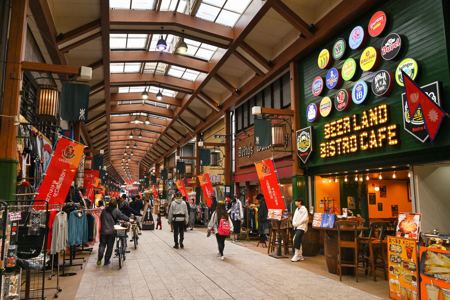 Osu Shopping Arcade, Nagoya, Japan