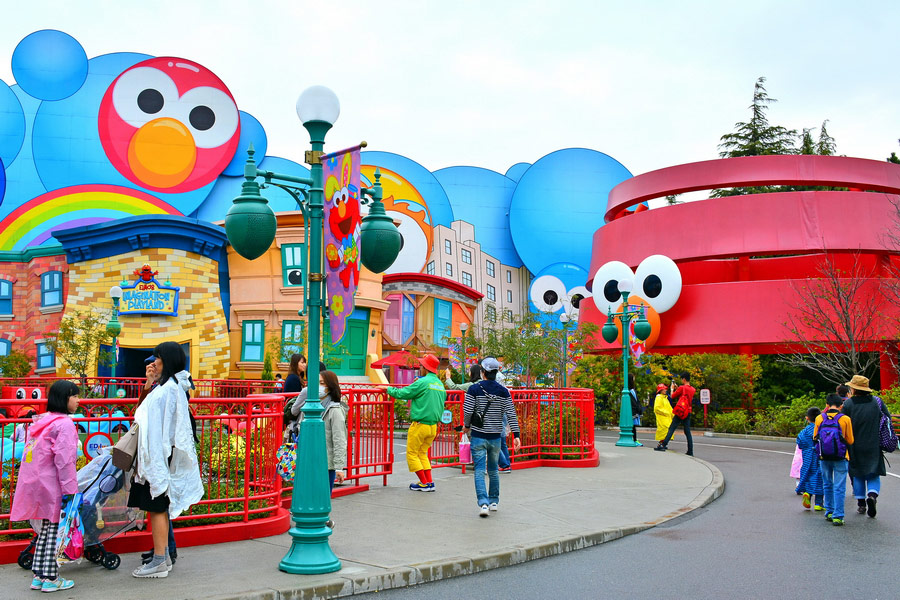 Sesame street at Universal Studio Japan, Osaka