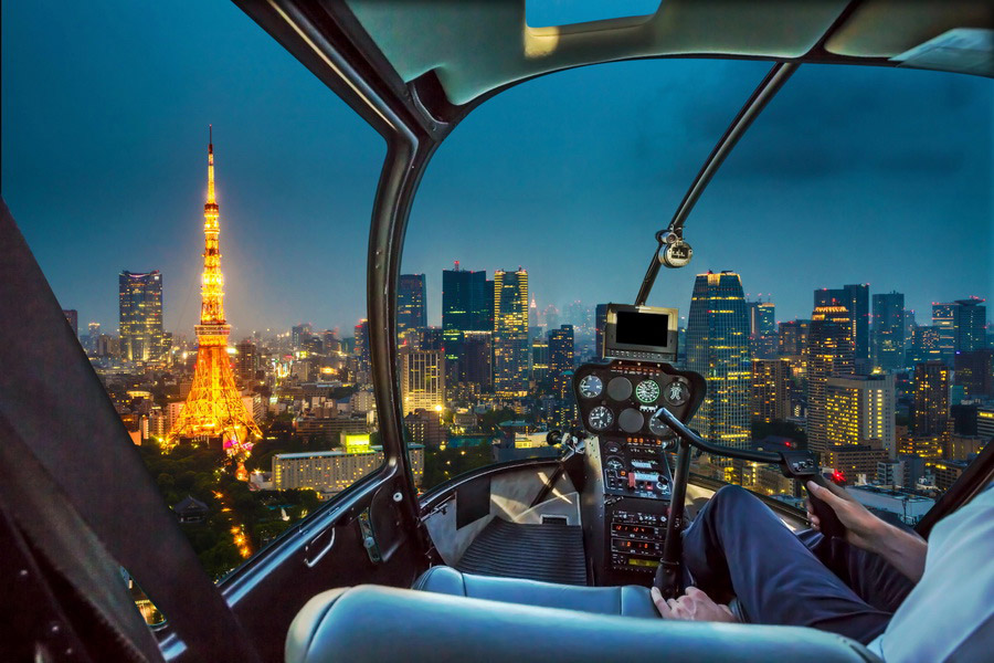 Helicopter, Tokyo