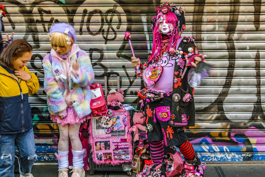 Cosplay Girls, Harajuku District, Tokyo