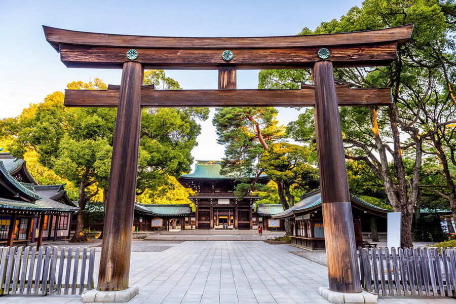 Entrance to Meiji Shrine, Tokyo