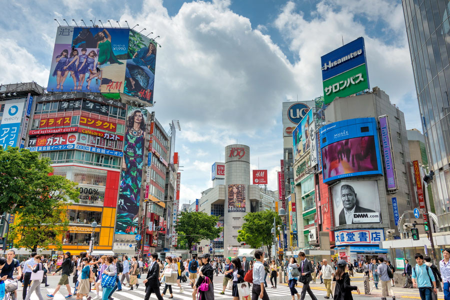 Shibuya Crossing, Tokyo, Shibuya Crossing Walking Tour Itinerary